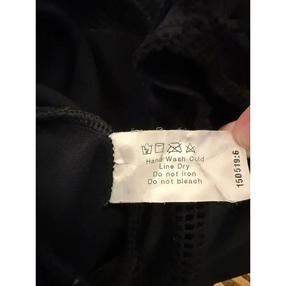 Motionwear Girls Hugs & Jitterbugs Black Tutu Leotard Dress Youth Size XS 2-3